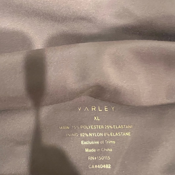 Varley Brown High-Waisted Leggings - Picture 2 of 7